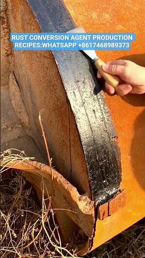 RUST CONVERSION AGENT PRODUCTION Recipe,RUST inhibitor,rust remover,antirust agent,rust preventative