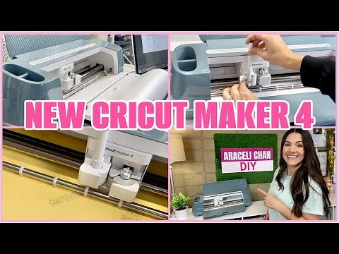 New Cricut Maker 4! Full Review and Demo | DIY Craft Room Projects