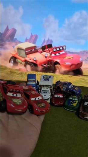 Cars, mcqueen, mater, cartoon, sally, red, cruz🚘🚗 #automobile #cars #toys #shorts