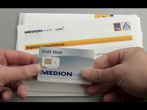 ALDI Talk SIM Card Starter Set Unboxing