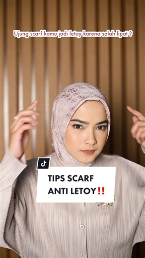 Tutorial Jilbab Anti Garis dengan Tips Praktis