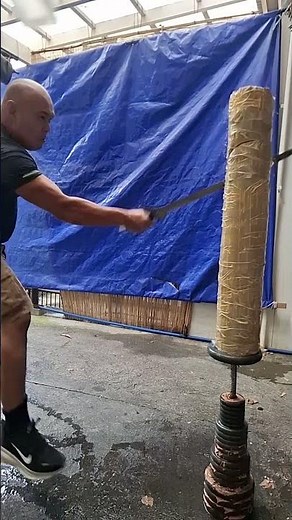 Philippine Moro kris sundang crosswise cleave