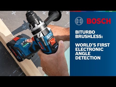 Bosch Professional BITURBO Brushless | Electronic Angle Detection