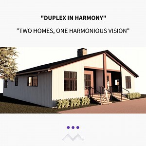 Duplex in Harmony - "two Homes, One Harmonious Vision." - Design Package - Etsy