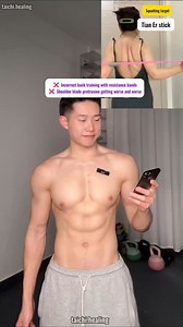 Resistance Band Back Workout (Step-by-Step Guide) 💪✨ Shape your dream “model back” right at home! Comment FLEX if you want the band like me ❤️🌷🌷🌷 #BackWorkout #ResistanceBandTraining #HomeExercise #ShoulderOpening #BeautifulBack | Healing Taichi Mastery