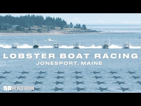 Racing on board the world's fastest lobster boats in Maine