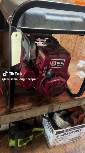 Repairing a Tecumseh Engine for Coleman Generator