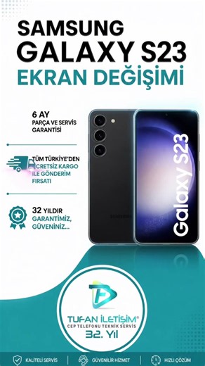 Samsung Galaxy S23 Ekran Değişimi ve Tamiri