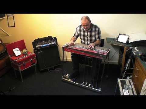 Beneath Still Waters on the Justice Steel Guitar