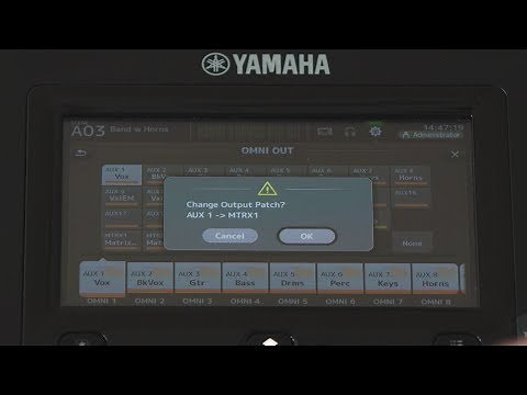 Patching the Outputs - Yamaha TF QuickTips ep19