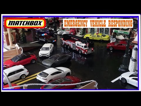 Matchbox Emergency Vehicle Responding 6 - Stop Motion