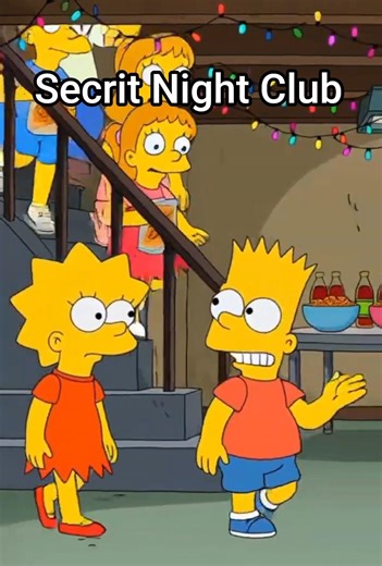 Bart's SECRET Kids Night Club at School | Epic Simpsons Chaos