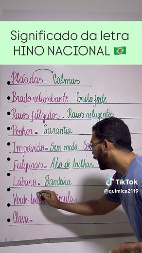 Significado da Letra do Hino Nacional Brasileiro
