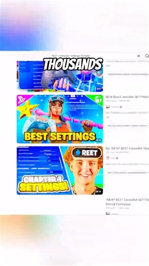 These Settings Give AIMBOT Aim & Faster Edits?🤔🎮