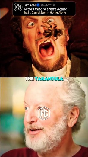 The Scream Was REAL! (It Wasn't Dubbed) 😱🕷️ #shorts #homealone #danielstern #macaulayculkin #movie