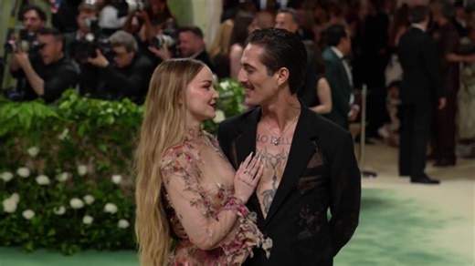 Dove Cameron and Måneskin's Damiano David are engaged after two years of dating, as the Disney Channel star shared a series of photos with a diamond ring on that finger.💍 bit.ly/3LrUh6U | E! News