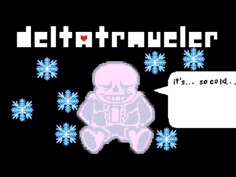 Underfell Sans ICE SHOCK KILL (Snowgrave?) | Deltatraveler [ UNDERTALE / DELTARUNE FAN-GAME ]