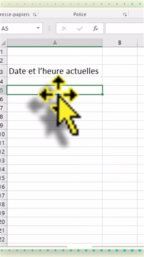 Astuces secrets MS EXCEL - Date et l’heure actuelles #apprendreexcel #excel #fonction