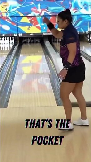 INSANE TRICK SHOT NEVER SEEN IN BOWLING!!! #bowling #bowlingtrickshot #shorts
