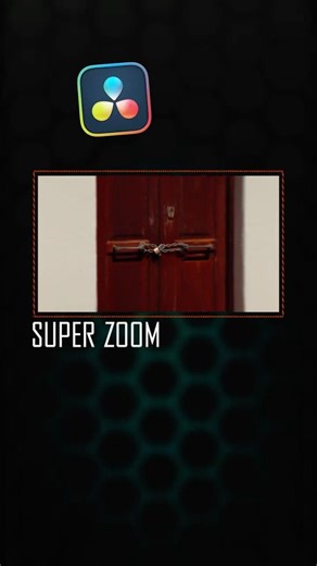 Viral Super Zoom Effect #davinciresolve #viraleffects #tutorial