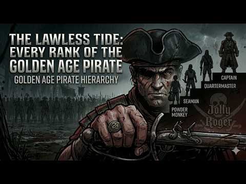 The Lawless Tide: Every Rank of the Golden Age Pirate Explained