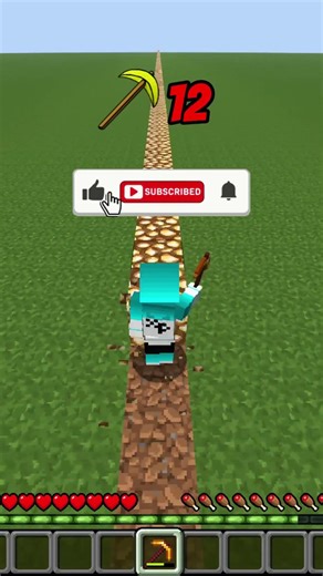 Golden Pickaxe VS Glowstone | Minecraft Tool VS Block | Part 3 #shorts #minecraft