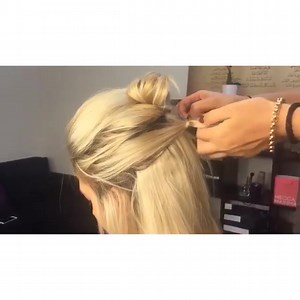 Amazing Faux Hawk tutorial by @thehairexpert_au using www.LillyHair.com clip in extensions #GhalichiGlam #LillyHair | Lilly Ghalichi