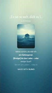 „Es tut so weh, dich zu lieben“