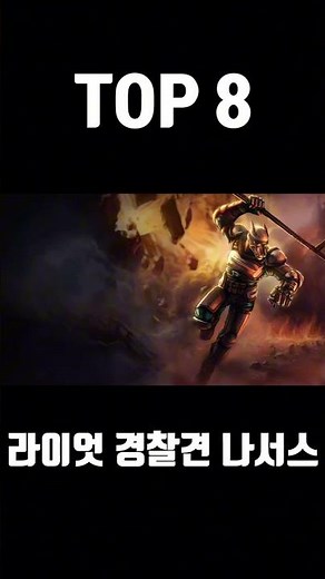 빠르게 알아보는 롤 나서스 스킨 순위 TOP 13
