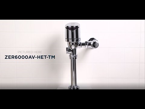 Installing Zurn ZER6000AV-HET-TM Top Mount Sensor Flush Valve, Water Closets