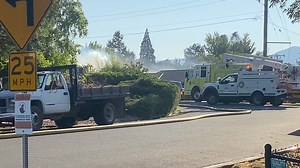 FIREWATCH: Fire crews are on scene of a house fire on Serenity Drive in Medford. Multiple departments are responding, including Fire District 3, whos engine you can see in this video. NewsWatch 12 is on the scene and will continue to provide updates. | KDRV NewsWatch 12