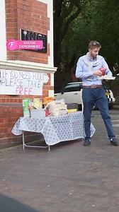 Social experiment: Who takes the free food? | Fabiosa Hearty