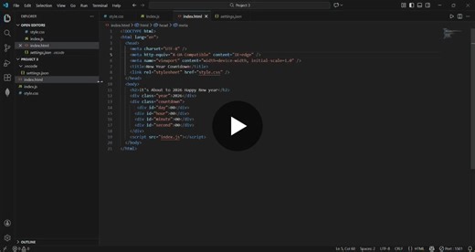#webdevelopment #javascript #frontend #learningbydoing #newyearproject | Het Patel