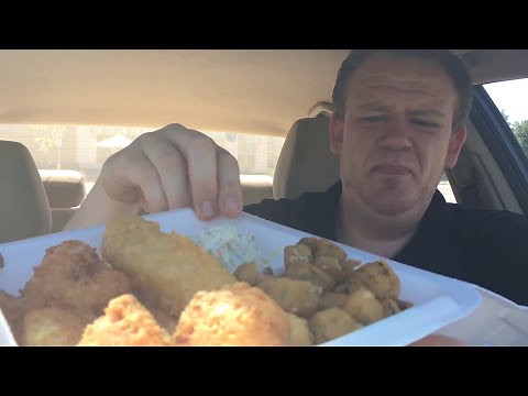 CAPTAIN D's Seafood ☆JUMBO COCONUT SHRIMP & SOUTHERN FRIED PLATTER☆ Food Review!!!