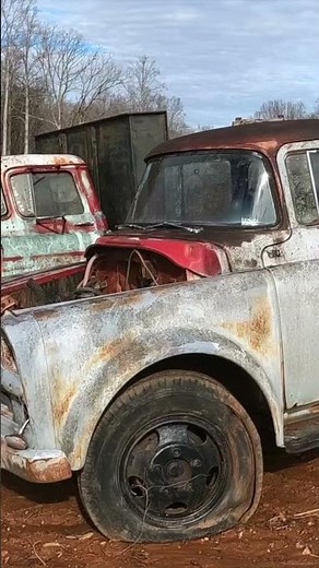57 Second Tour of the LARGEST Salvage Yard We've EVER Seen! #shorts #junkyard #antique #vintage