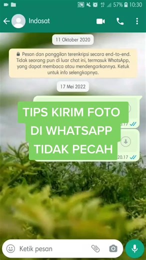 Tips Mengirimkan Foto di WhatsApp Tanpa Pecah | Tutorial WhatsApp
