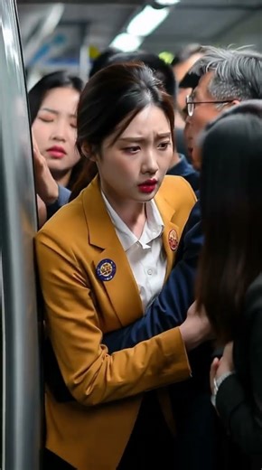 The crowded Seoul subway – Line 1 9