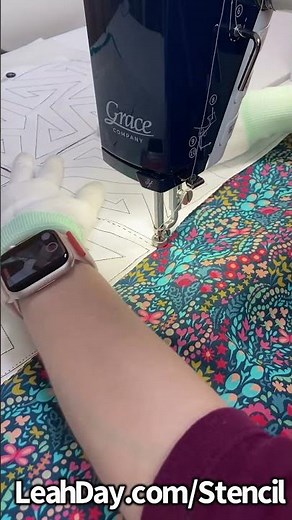 Machine Quilting Design for a Boys Quilt? 2 Ways to FMQ Angle Spiral