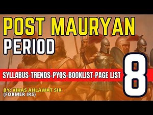 Post Mauryan Empire - Ancient India UPSC History Optional Syllabus PYQ Trend, Book Vikas Ahlawat