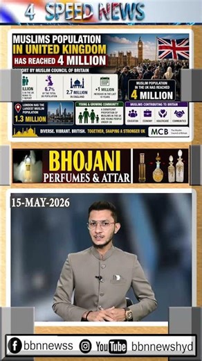 Muslims Population in United Kingdom has reached 4 million