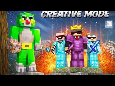 I Secretly Got CREATIVE MODE in Public Lifesteal SMP… #minecraft