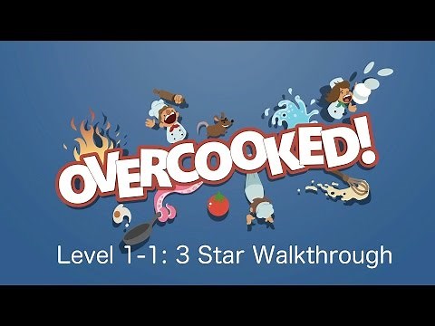 Overcooked: Gourmet Edition Level 1-1 - 3 Star Walkthrough [PS4]