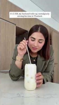 I Made Him Thai Red Curry with Chicken 🍛 + Creamy Raspberry Lemonade 🍹