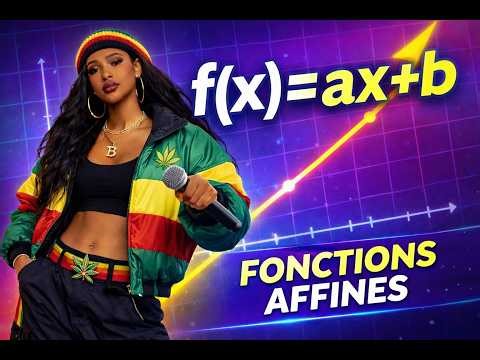 Fonctions affines en RAP 🔥 | Comprendre f(x)=ax+b en 3 minutes