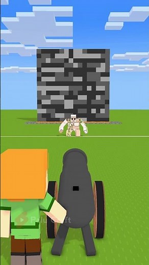 cannonball vs everybody #minecraft #minecraftanimation #animation