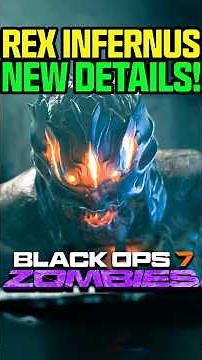 NEW Black Ops 7 Zombies “Rex Infernus” Gameplay Details Full Reveal!