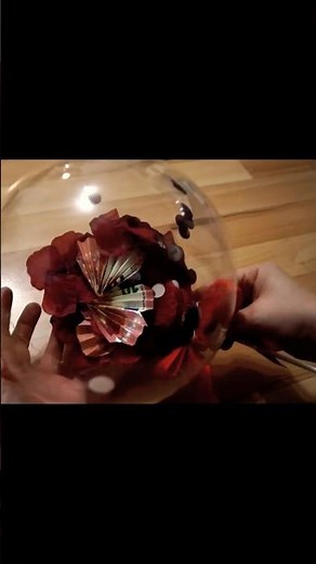 ❤ Herz Geld Geschenke einpacken mit Luftballon 💶 Money Gift Idea 🌹 подарки с деньгами
