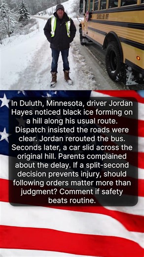 THE BUS DRIVER WHO TOOK THE DETOUR 🚌❄️