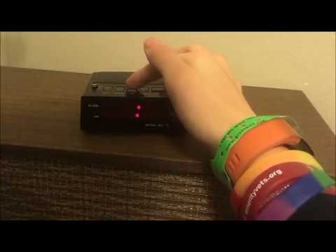 Repairing a digital alarm clock: time won't set