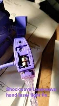Shockwave Laserwave Hand Laser Led Fix #transformers #g1